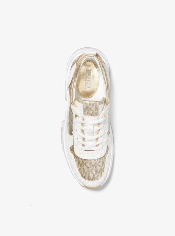 Damske Tenisky Michael Kors Muse Metallic Logo Viacfarebný - Topanky Michael Kors Slevy | OWTLI-9564